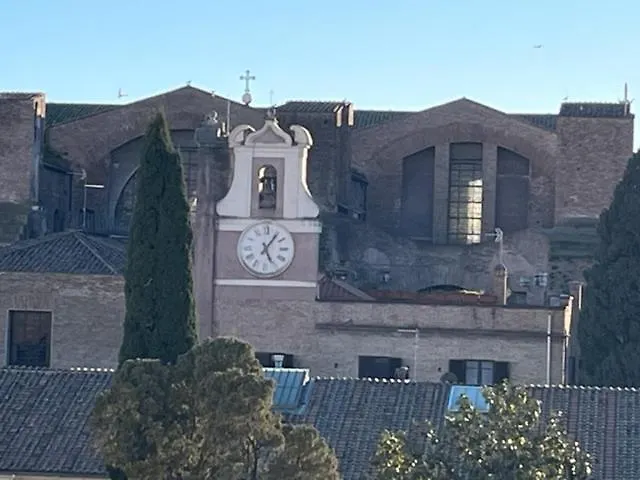 Gasthof X2 Con Magnifica Vista Sul Chiostro Di Michelangelo E Le Terme Di Diocleziano Rom