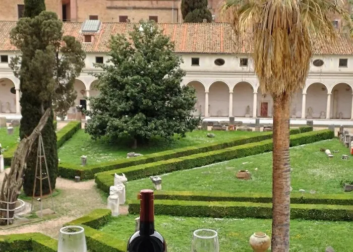 X2 Con Magnifica Vista Sul Chiostro Di Michelangelo E Le Terme Di Diocleziano Rom