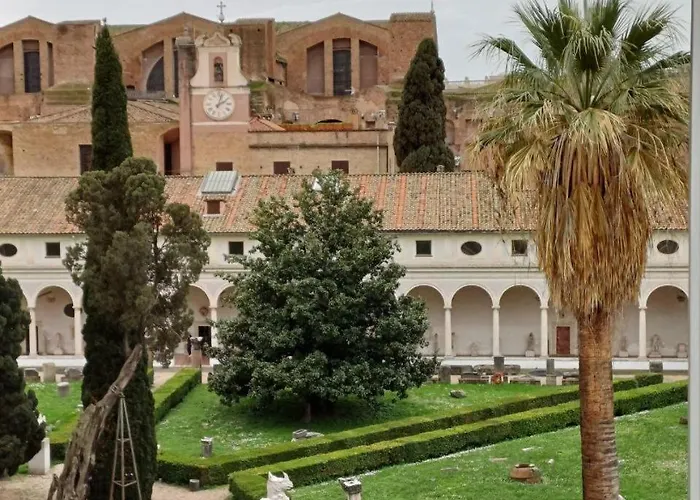 X2 Con Magnifica Vista Sul Chiostro Di Michelangelo E Le Terme Di Diocleziano 4* Rom